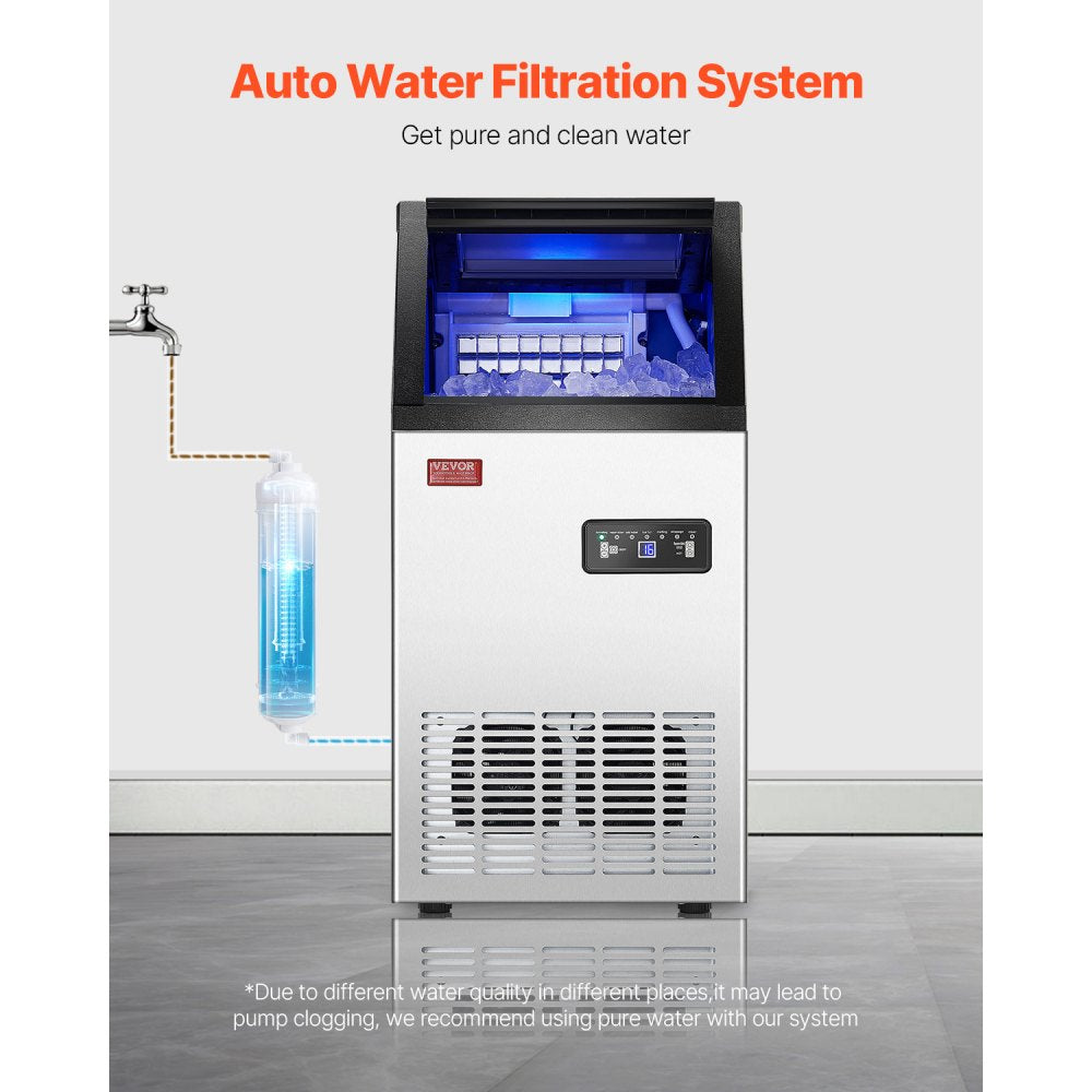 SKF-B40F - 110 lbs Daily Ice Maker with 36 Trays and Smart Control