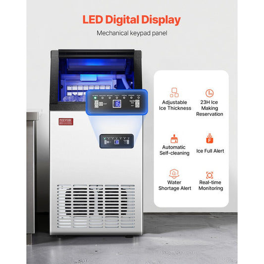 SKF-B40F - 110 lbs Daily Ice Maker with 36 Trays and Smart Control