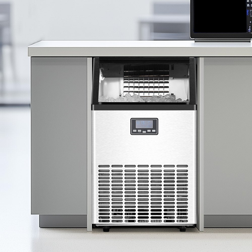 HZB-45 - Compact 140 lb Ice Maker with Auto-Clean & Smart Control