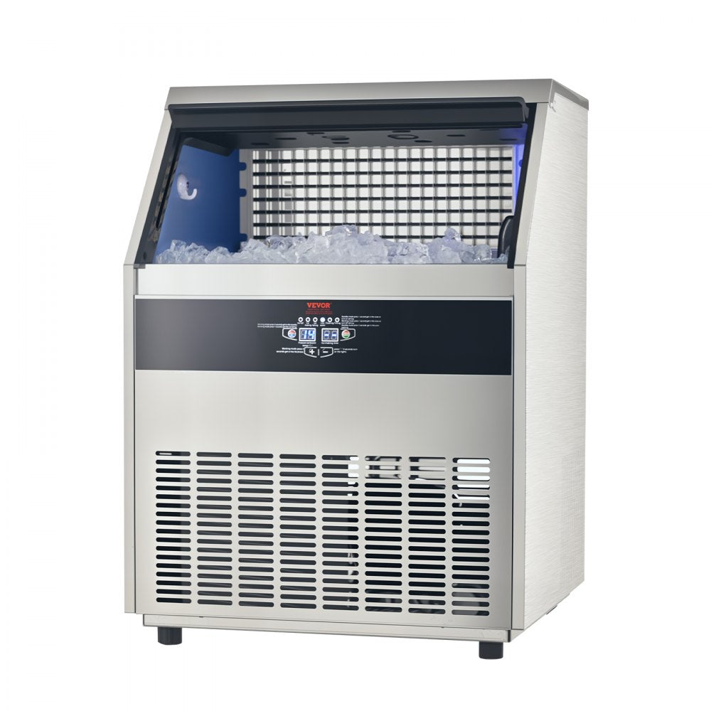 SSX440V - 440lbs/Day Commercial Ice Maker with 130lbs Storage & LED Display