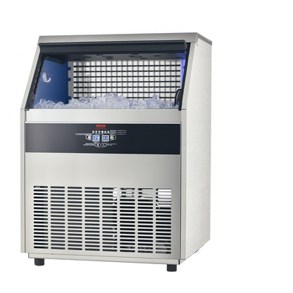 SSX440V - 440lbs/Day Commercial Ice Maker with 130lbs Storage & LED Display