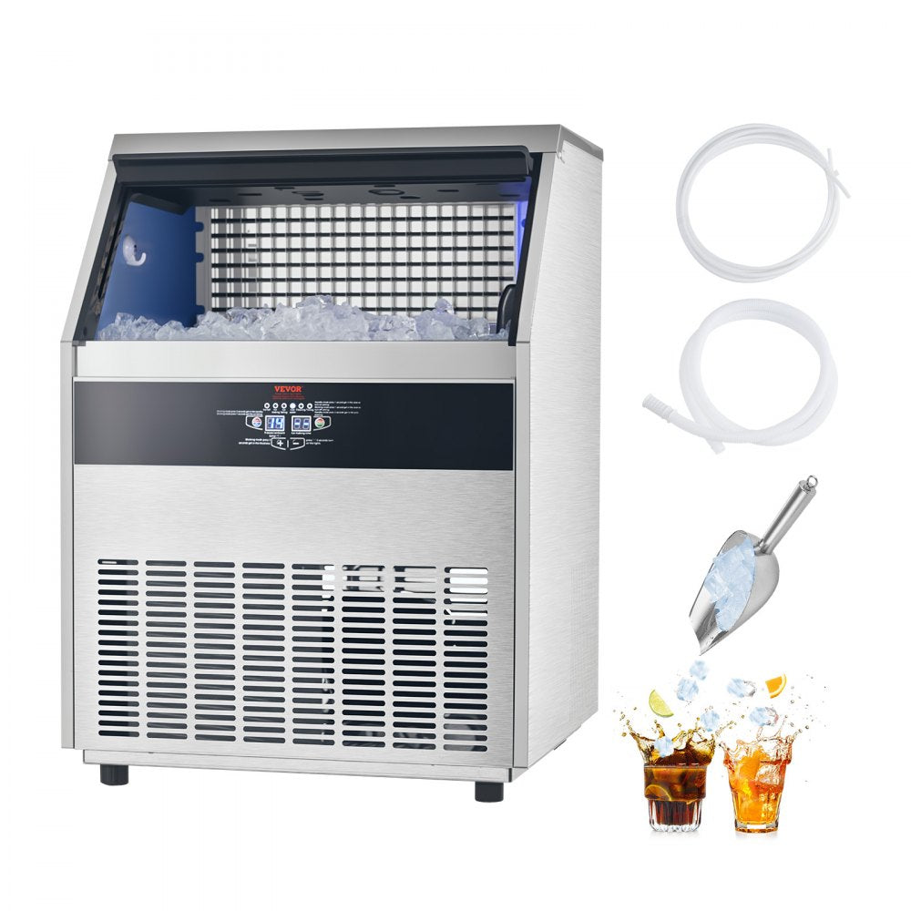 SSX360V - High Efficiency Ice Maker: 440lbs Daily, 88lbs Storage Capacity