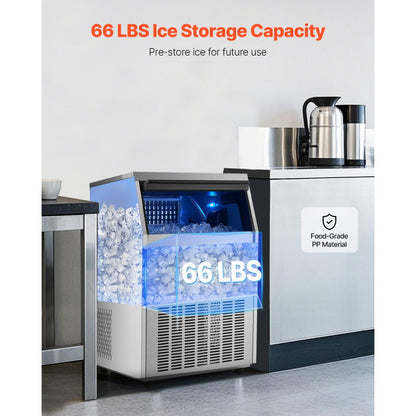 SSX200V - 265 lbs/Day Commercial Ice Maker with 8-Hour Insulation