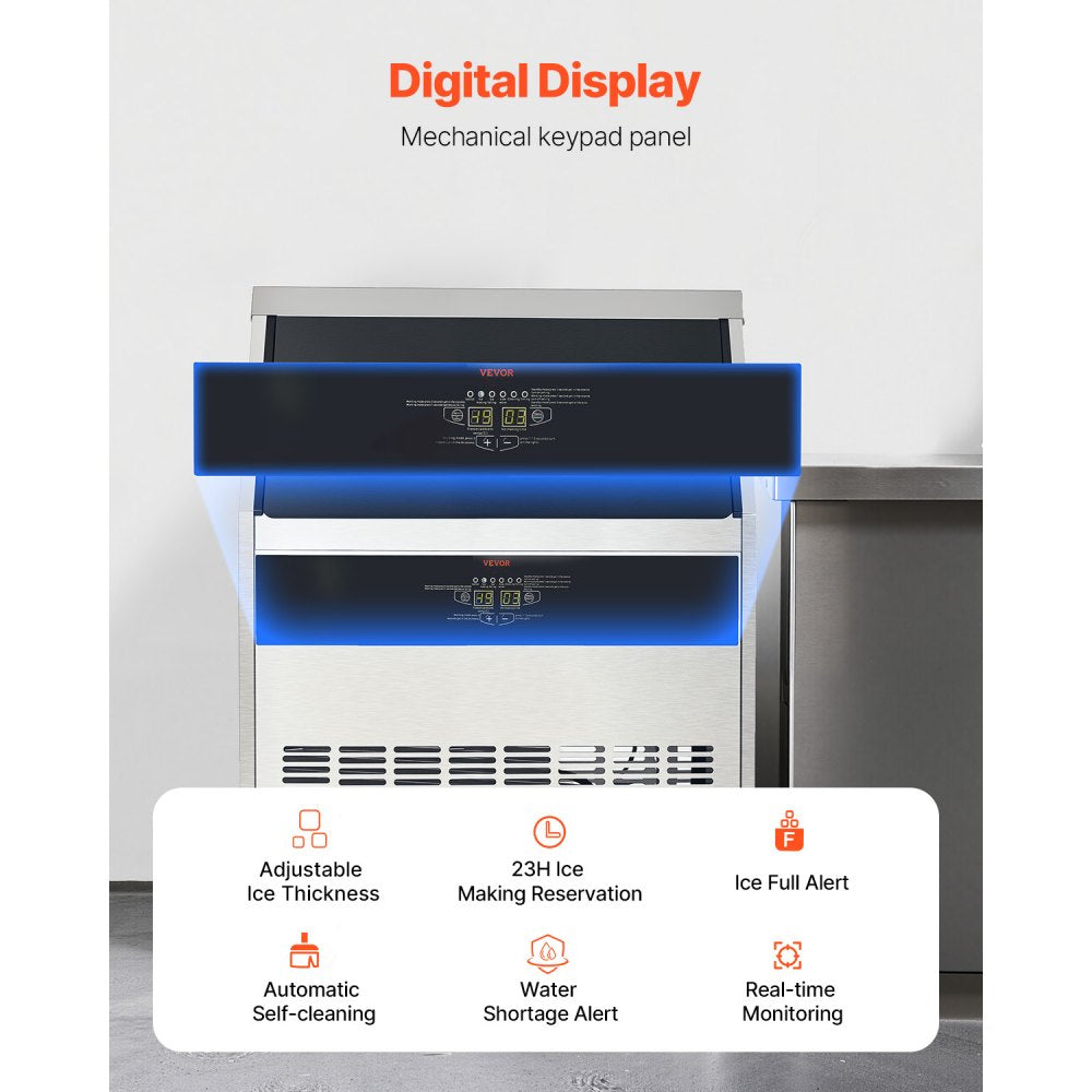 SSX265V - 300 lbs/24H Ultra Quiet Ice Maker with Smart Control
