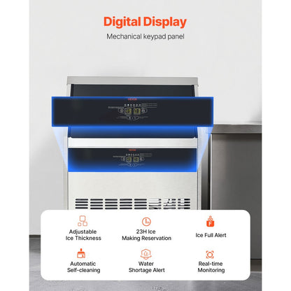 SSX265V - 300 lbs/24H Ultra Quiet Ice Maker with Smart Control