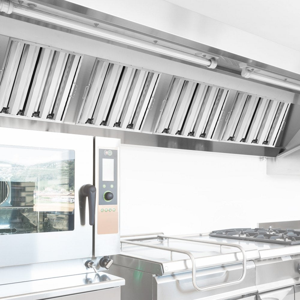 HGSS-002 - Durable 19.5” Stainless Steel Hood Filter with Easy Handles