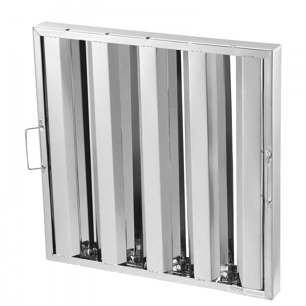 HGSS-002 - Durable 19.5” Stainless Steel Hood Filter with Easy Handles