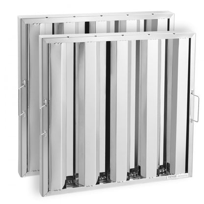 HGSS-003 - 19.5" Stainless Steel Commercial Hood Filter, Easy Clean & Durable