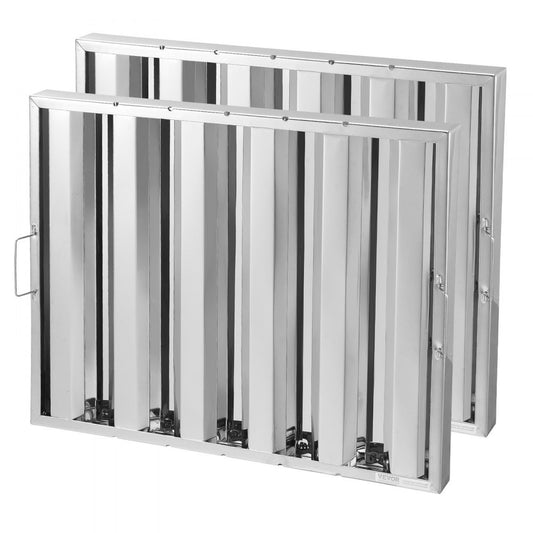 HGSS-004 - Durable 430 Stainless Steel Hood Filter with Easy Installation
