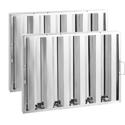 HGSS-004 - Durable 430 Stainless Steel Hood Filter with Easy Installation