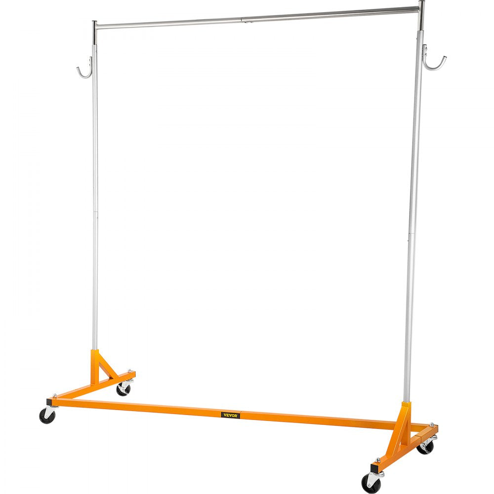 SZOON611 - Heavy-Duty Rolling Garment Rack with Lockable Casters