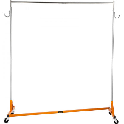 SZOON611 - Heavy-Duty Rolling Garment Rack with Lockable Casters