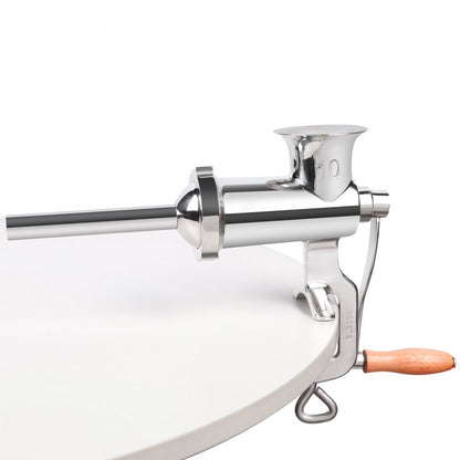 010503373782 - Premium Stainless Steel Manual Meat Grinder with Sausage Stuffing Tube