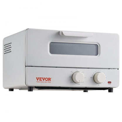 TM121-J - 12L VEVOR Steam Oven Toaster, 1300W with 7 Cooking Modes