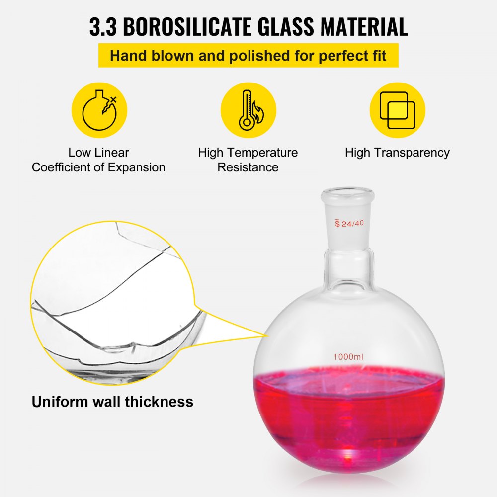 29PC & 24/40 - 29-Piece Distillation Glassware Set for Essential Oils