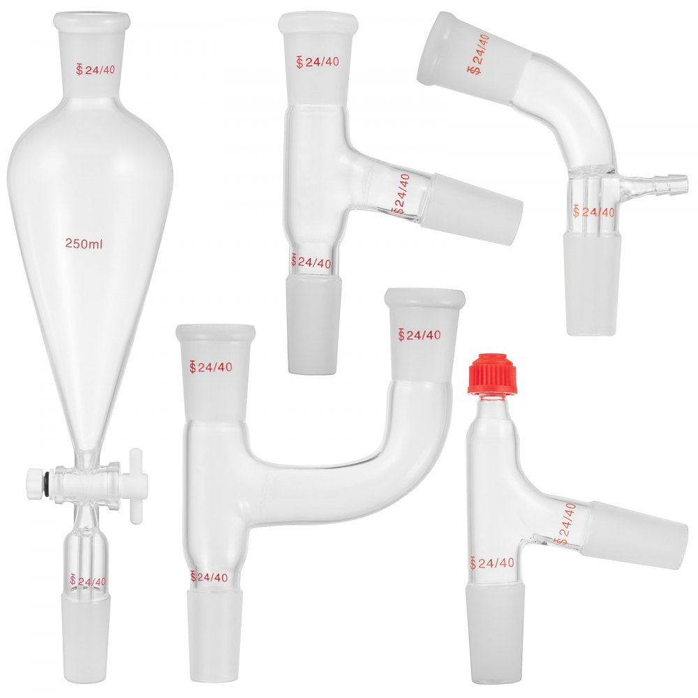 29PC & 24/40 - 29-Piece Distillation Glassware Set for Essential Oils