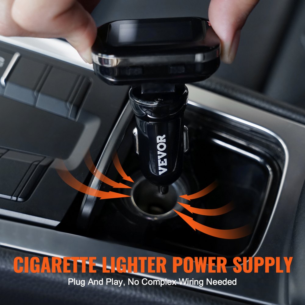 C110 - Real-Time RV Tire Pressure Monitor with 4 Sensors & HD Display