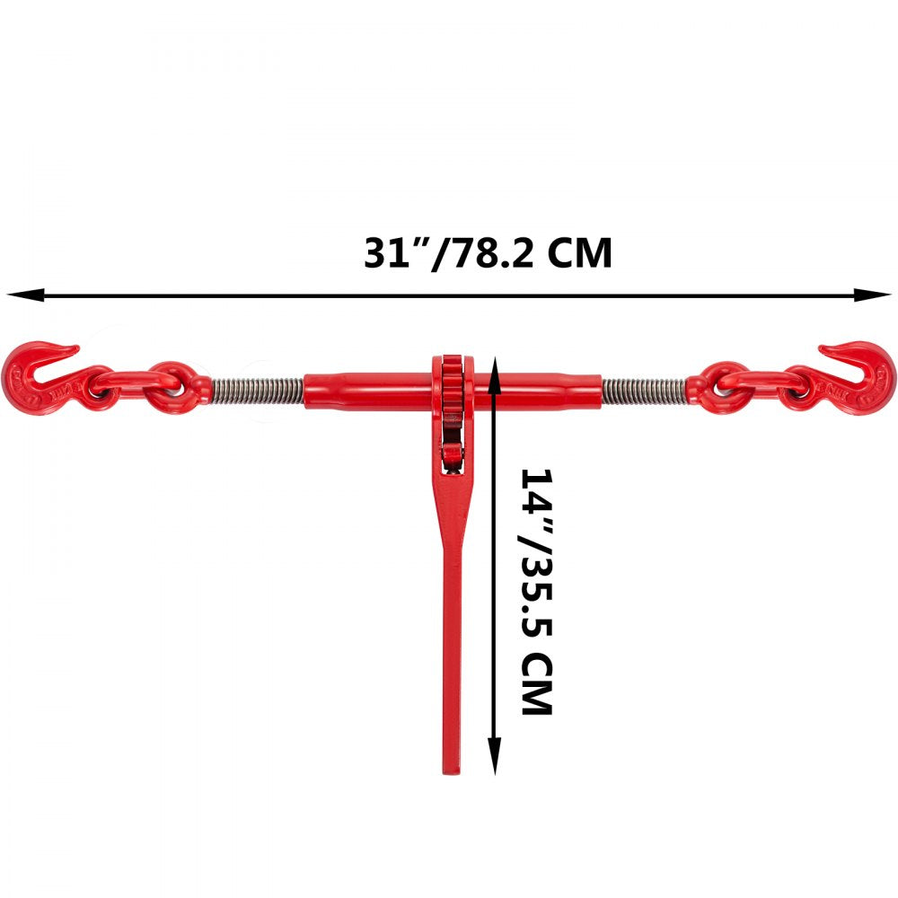 010923454330 - Heavy-Duty Ratchet Chain Binder 5/16" to 3/8" Capacity 6600lbs