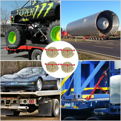 010769420057 - Heavy-Duty Steel Chain Binder 9215lbs Strength, Industrial Use