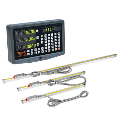 SNS-3V-YE161838 - VEVOR 3 Axis Digital Readout Kit for Precision Milling
