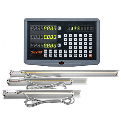 SNS-3V-YE161838 - VEVOR 3 Axis Digital Readout Kit for Precision Milling