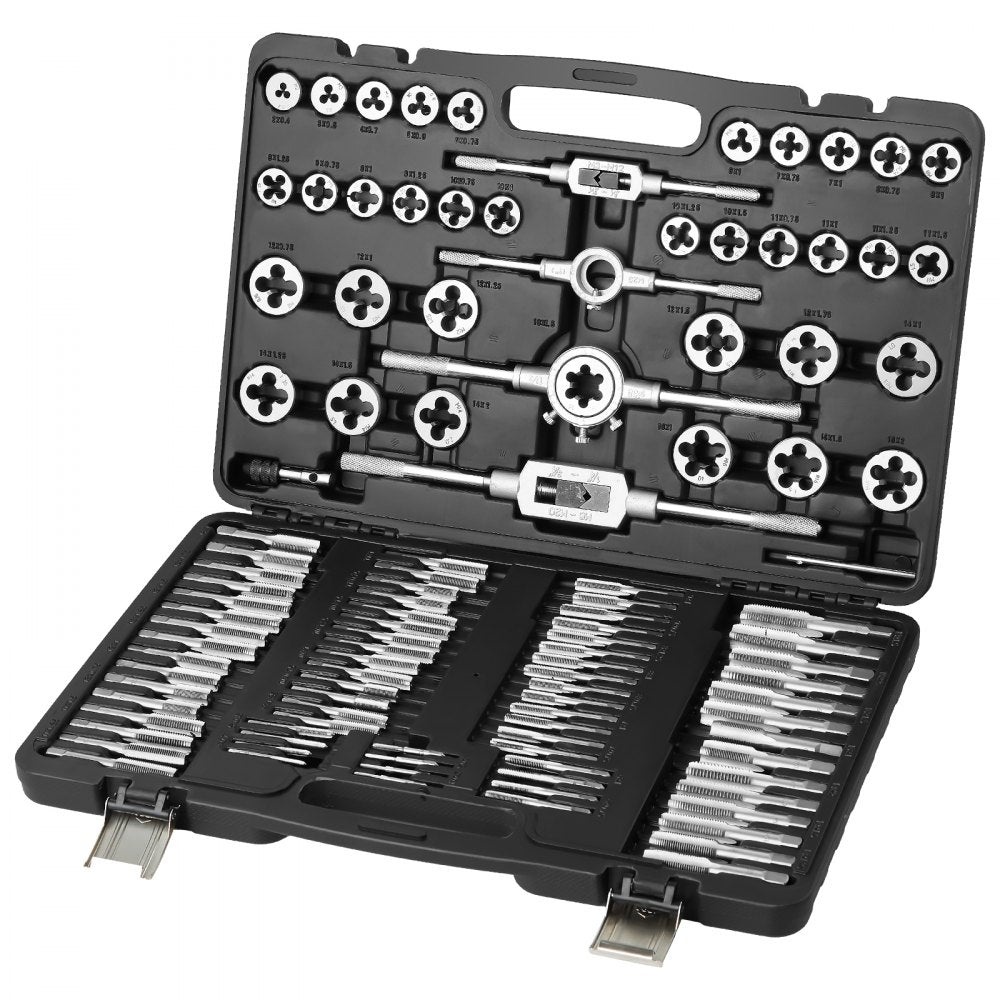 110PC - 110-Piece Metric Tap and Die Set for Precision Threading