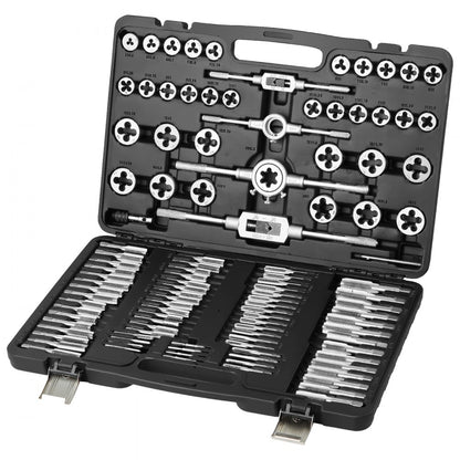 110PC - 110-Piece Metric Tap and Die Set for Precision Threading