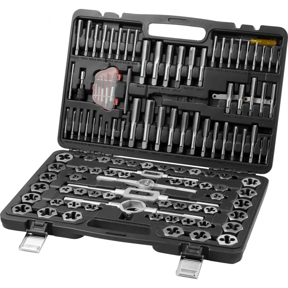 116PC - 116-Piece Premium Steel Tap and Die Set for Repairs