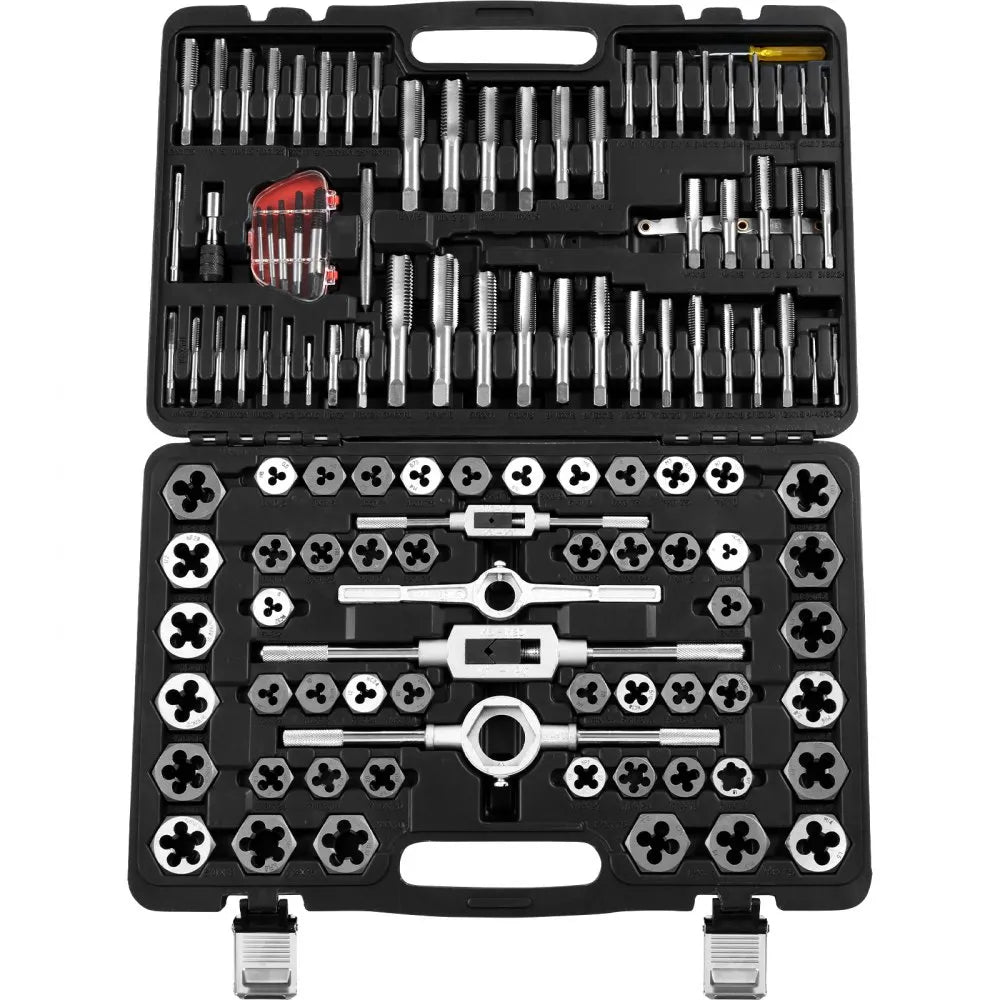 116PC - 116-Piece Premium Steel Tap and Die Set for Repairs