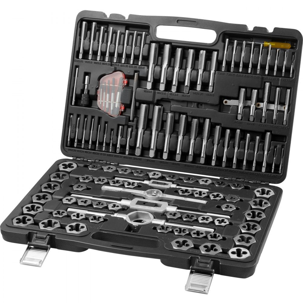 116PC - 116-Piece Premium Steel Tap and Die Set for Repairs