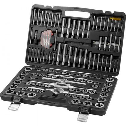 116PC - 116-Piece Premium Steel Tap and Die Set for Repairs