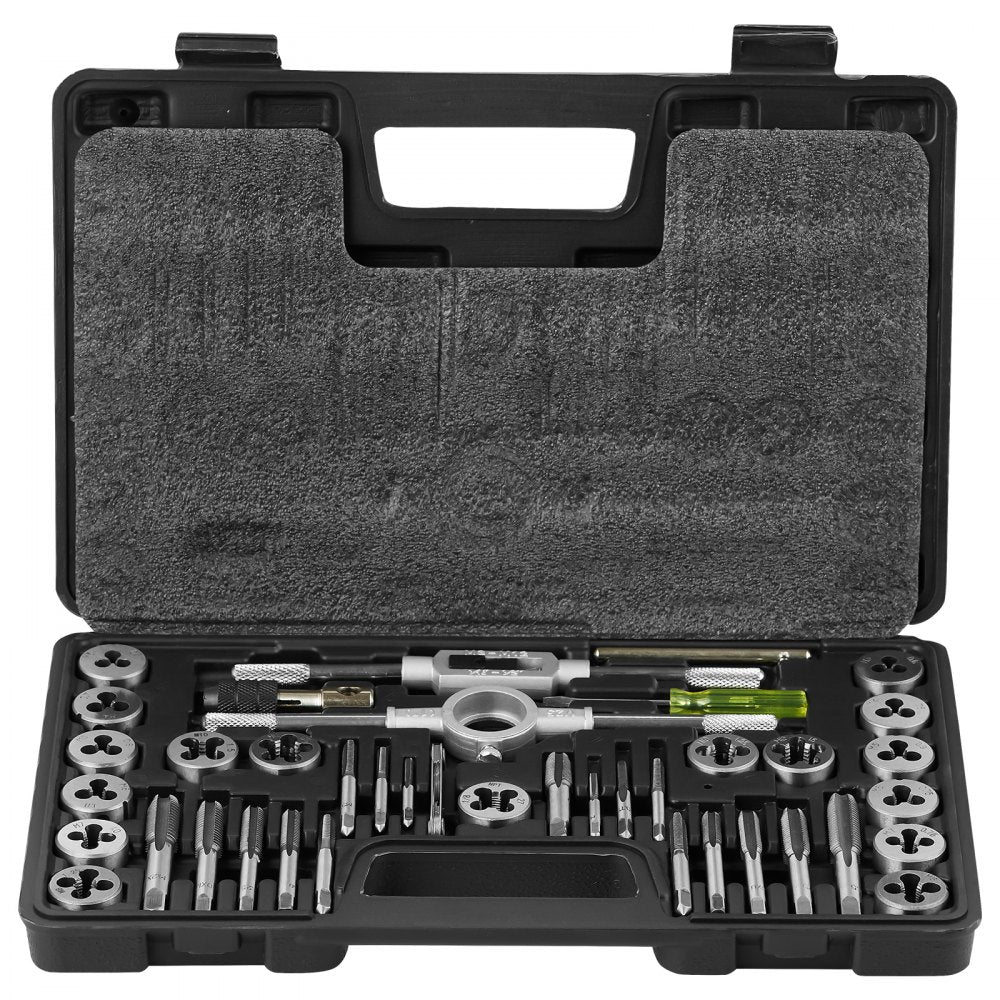 40PC - VEVOR 24-Piece Metric Tap & Die Set for Automotive Projects