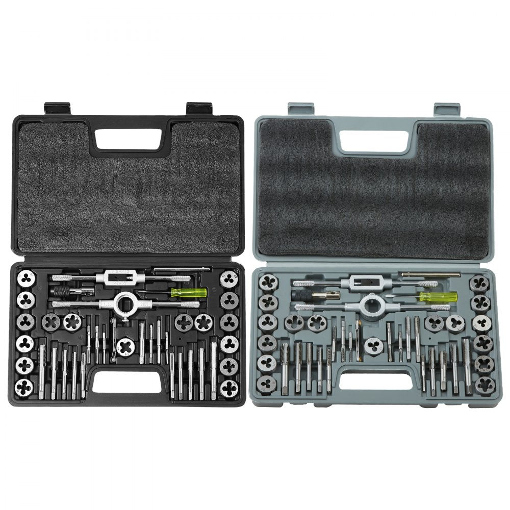 80PC - Versatile Tap and Die Set for Metric and SAE Threading