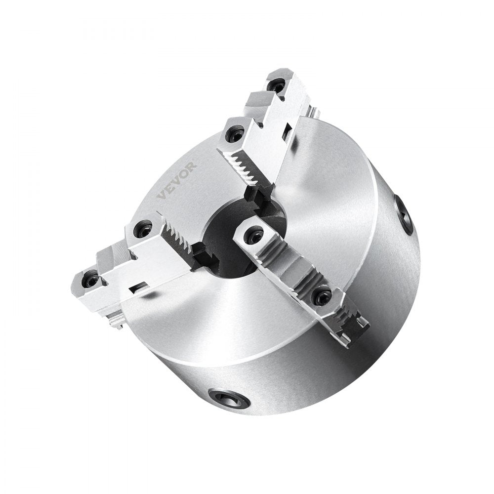 K11-250 - 10" VEVOR 3-Jaw Lathe Chuck, 0.24-9.84" Clamping Range