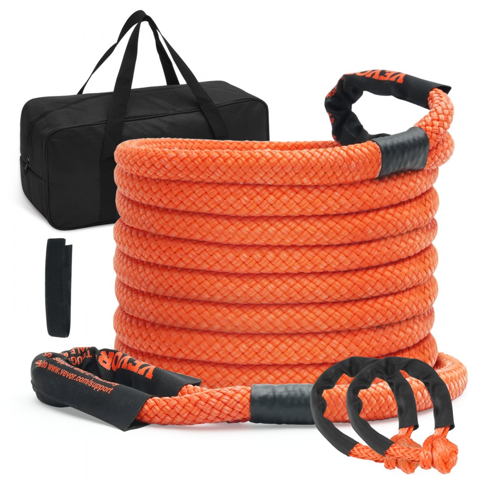 JL-NY-22-9 - 30' Heavy-Duty Kinetic Tow Rope for Off-Road Use