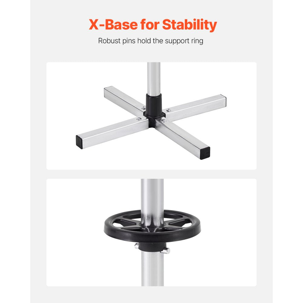 TC0510NW - Space-Saving Tire Stand for 4 Tires, Holds Up to 225mm Wide