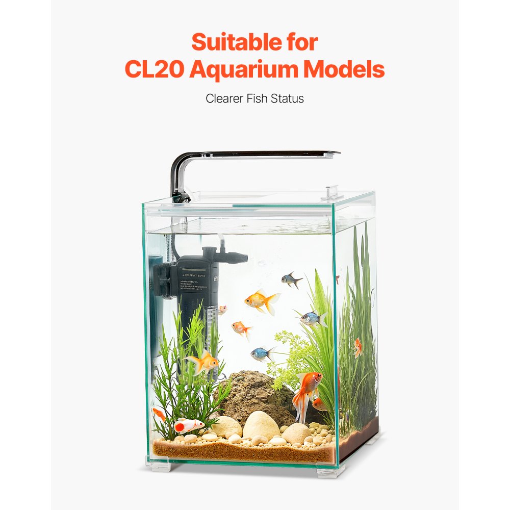 CK300 - 8-Pack Aquarium Filter for Enhanced Water Quality and Clarity