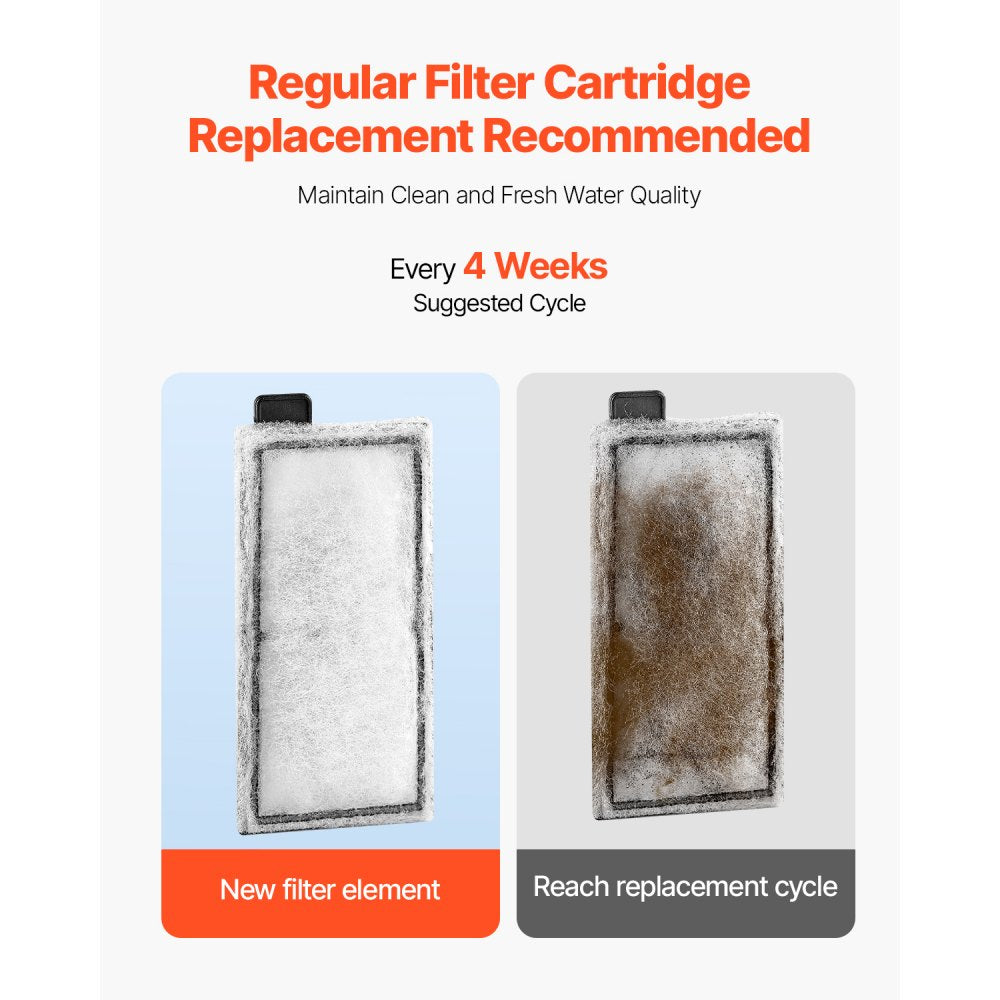 CK300 - 8-Pack Aquarium Filter for Enhanced Water Quality and Clarity