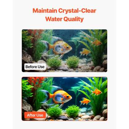 CK300 - 8-Pack Aquarium Filter for Enhanced Water Quality and Clarity