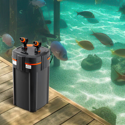 AQ-913F-UV 25W - Ultra-Quiet 660GPH Aquarium Filter with UV Light