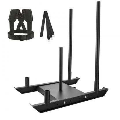 SHK-006 - 500 lbs Steel Weight Training Sled for Athletes