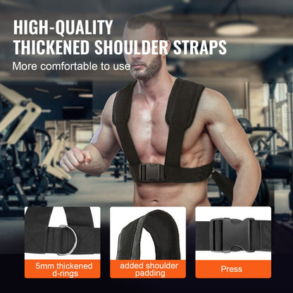 SHK-007 - Heavy-Duty Weight Training Sled for Speed & Strength Enhancement