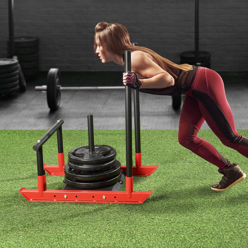 SHK-007 - Heavy-Duty Weight Training Sled for Speed & Strength Enhancement