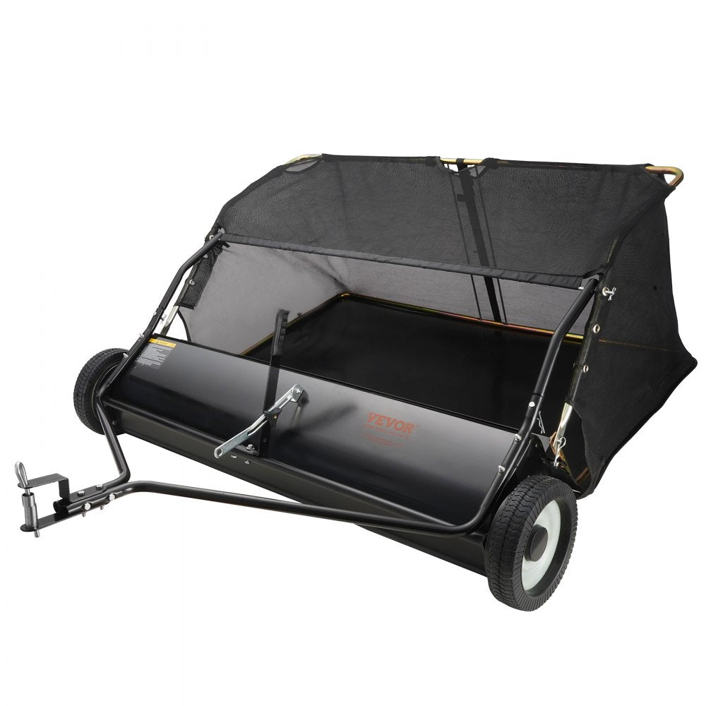 GT1113 - 48.5" Tow-Behind Lawn Sweeper with Adjustable Height & Large Hopper