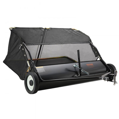 GT1113 - 48.5" Tow-Behind Lawn Sweeper with Adjustable Height & Large Hopper