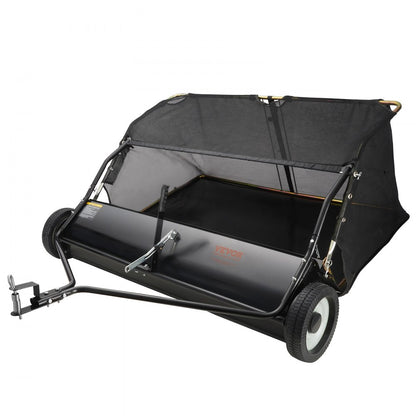 GT1113 - 48.5" Tow-Behind Lawn Sweeper with Adjustable Height & Large Hopper