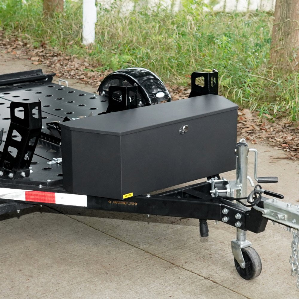 XSJ-TB19-1 - Weather-Resistant 36"x12"x12" Carbon Steel Trailer Tool Box