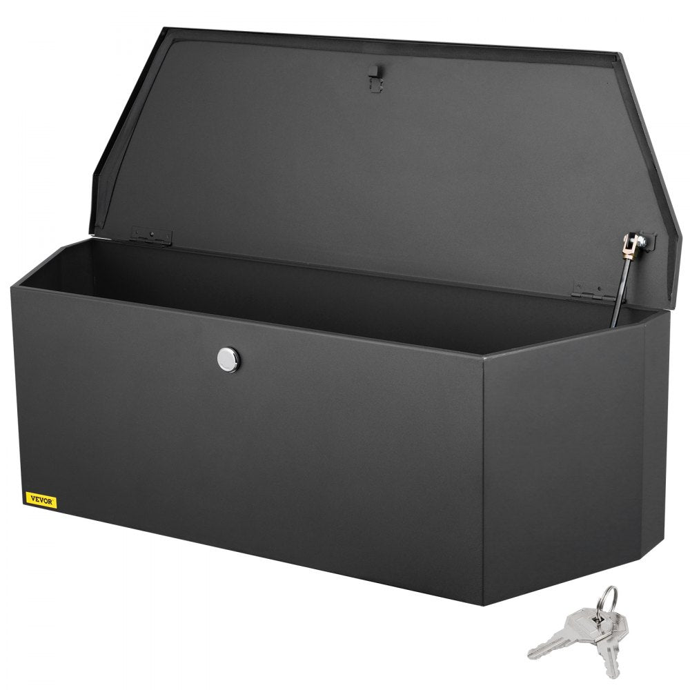 XSJ-TB19-1 - Weather-Resistant 36"x12"x12" Carbon Steel Trailer Tool Box