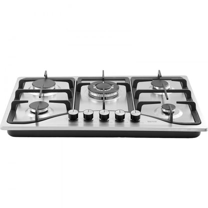 MGBS-312B4 - 30-Inch Dual Fuel Gas Cooktop with Elegant Stainless Steel Design