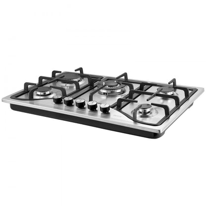 MGBS-312B4 - 30-Inch Dual Fuel Gas Cooktop with Elegant Stainless Steel Design